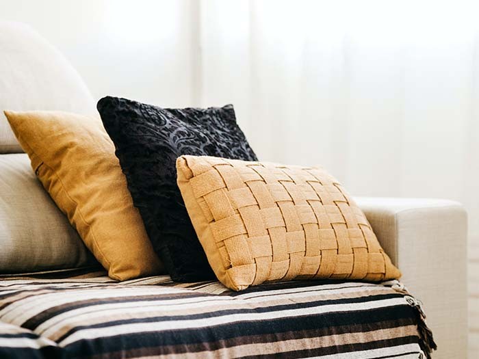 Layer Pillows and Throws